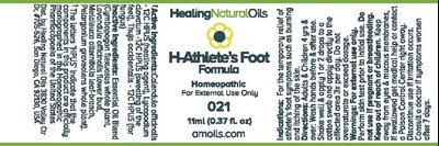 Athletes Foot Label (Athletes Foot Label)